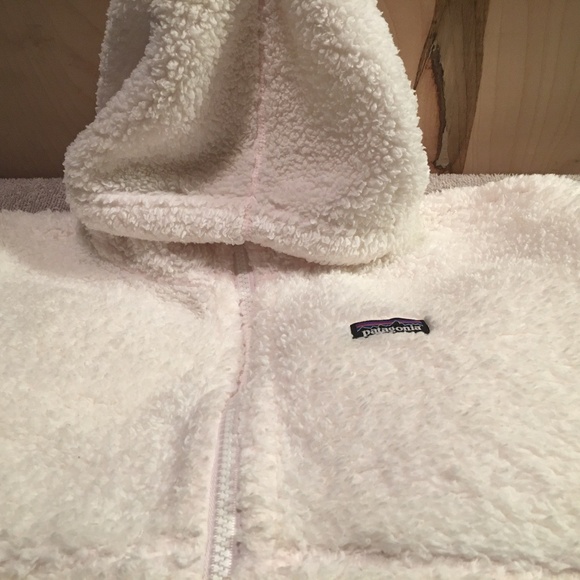 Patagonia White Hoodie Kids Size XL / 14 - Picture 1 of 8